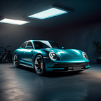 Studien einer KI zum Thema Porsche 356 | 911 | Taykan | ORA