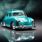 Studien einer KI zum Thema Porsche 356 | ORA | Kombi